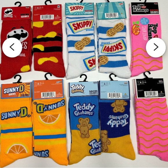 NWT RANDOM MYSTERY SOCK BUNDLE
EACH BUNDLE HAS TEN PAIRS OF
FUN CRAZY SOCKS - Picture 5 of 5